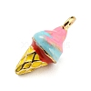 Alloy Enamel Pendants ENAM-A145-03G-01-2