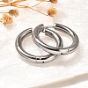 304 Stainless Steel Hoop Earrings for Women EJEW-M068-15I-P-2