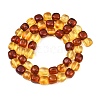 Two Tone Natural Amber Beads Strands G-K426-A03-06-4