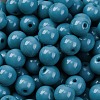 Opaque Colours Glass Seed Beads SEED-Z004-P8MM-07-3