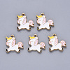 Alloy Enamel Pendants X-ENAM-N054-013B-1