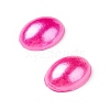 ABS Plastic Imitation Pearl Cabochons X-SACR-R755-8x6mm-ZM-4