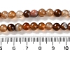 Natural Striped Agate/Banded Agate Beads Strands G-Z060-A01-A10-5