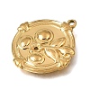 304 Stainless Steel Pendants SA-CBAF4B0-01G-01-2
