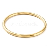 Ion Plating(IP) 304 Stainless Steel Plain Bangles BJEW-G684-03C-G-2
