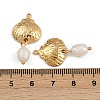 304 Stainless Steel Pendants STAS-P410-04G-3