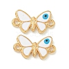 Alloy Enamel Links Connector Charms ENAM-S003-01I-1