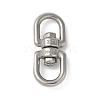 Non-Tarnish 304 Stainless Steel 8 Shape Swivel Clasps STAS-S127-03P-02-1