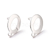 Non-Tarnish 201 Stainless Steel Stud Earring Findings STAS-K241-03P-5