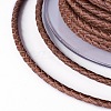 Braided Cowhide Cord WL-I004-3mm-D-21-3