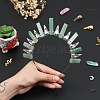 Natural Green Aventurine Hair Bands PW-WG39EEE-06-1