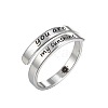 201 Stainless Steel Finger Rings FS-WGA0219-05-1