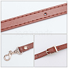   2Pcs 2 Style Resin Bag Strap & PU Leather Shoulder Strap FIND-PH0003-49-3