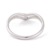 304 Stainless Steel Finger Ring for Women RJEW-C086-08-P-3