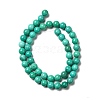 Dyed & Heated Natural Magnesite Beads Strands G-G924-01A-01-3