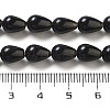 Natural Black Stone Beads Strands G-B106-A19-01-5