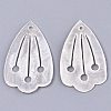 Natural Capiz Shell Pendants SHEL-N026-106-2