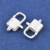 Brass Lobster Claw Clasps KK-B167-17S-3