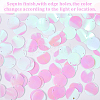PVC Paillette/Sequin Pendants PVC-WH20005-01F-6