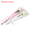 Flower Wrapping Paper Single Rose Packaging Bag ABAG-WH0011-03-3