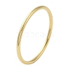 Ion Plating(IP) 304 Stainless Steel Simple Roung Ring Bangles for Women BJEW-F461-01E-G-1