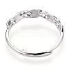 925 Sterling Silver Adjustable Ring Settings STER-T007-06P-3