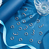 Unicraftale Unisex 304 Stainless Steel Hoop Earrings STAS-UN0002-60P-06-2