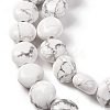 Natural Howlite Beads Strands G-T047-A03-01-4