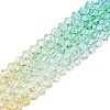 Baking Painted Glass Bead Strands DGLA-A039-T2mm-A013-4