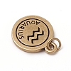 Brass Pendants LS-KK-I668-01AB-04-2