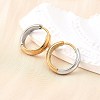 304 Stainless Steel Hoop Earrings EJEW-Z123-01B-GP-1