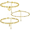 Anklets Sets AJEW-AN00383-06-1
