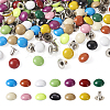 Spritewelry 130 Sets 13 Colors Enamel Rivets FIND-SW0001-17-1