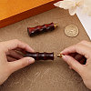 Wood Bamboo Joint Shaped Perfume Bottle Big Pendants WOOD-WH0001-09-3