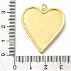 Brass Enamel Pendants KK-Q043-30G-01-3