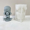 Halloween Theme DIY Candle Silicone Statue Molds DIY-C032-06-1