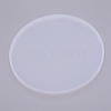 Round Cup Mat Silicone Molds LS-DIY-WH0181-46-2