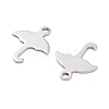 Non-Tarnish 201 Stainless Steel Charms STAS-U012-02P-2