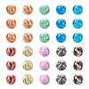 Spritewelry 200Pcs 10 Colors Painted Glass Beads Strands GLAA-SW0001-03-12