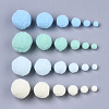 DIY Doll Craft Polyester High-elastic Pompon Ball AJEW-R093-01-D04-2