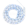 Anti-Tarnish Electroplate Glass Beads Strands GLAA-T025-29A-2