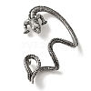 316 Surgical Stainless Steel Cuff Earrings EJEW-E300-24AS-02-1