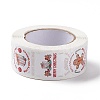 Christmas Round with Word Merry Christmas Roll Stickers DIY-G061-08C-2