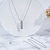 DIY Stainless Steel Pendant Necklaces Making Kits DIY-CN0003-75RG-4