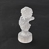 Natural Selenite Figurines DJEW-Q006-01F-2