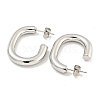 Non-Tarnish Ion Plating(IP) 304 Stainless Steel Stud Earrings for Women EJEW-A111-04P-2