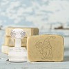 Clear Acrylic Soap Stamps DIY-WH0438-011-3