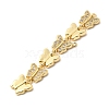 Brass Micro Pave Cubic Zirconia Big Pendants KK-C164-01E-G-2