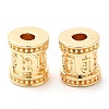 Rack Plating Brass Beads FIND-TAC0018-06G-2