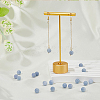 100Pcs Natural Dyed Yellow Jade Beads Strands G-HY0001-08-4